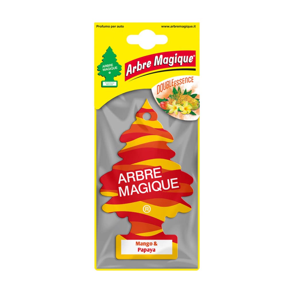 Arbre Magique Double Essence Mango & Papaya – предна опаковка.