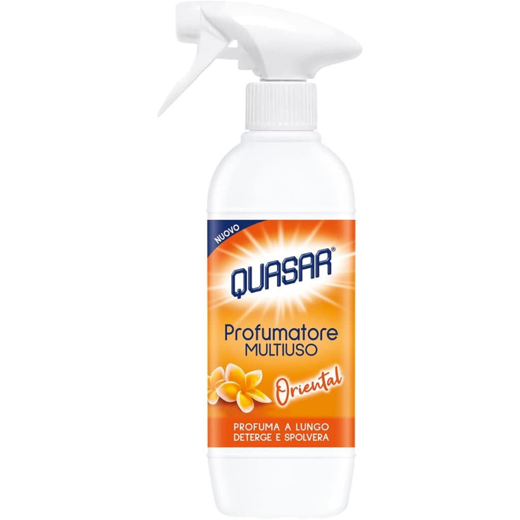 Quasar Profumatore Multiuso Oriental – Предна страна на опаковката.