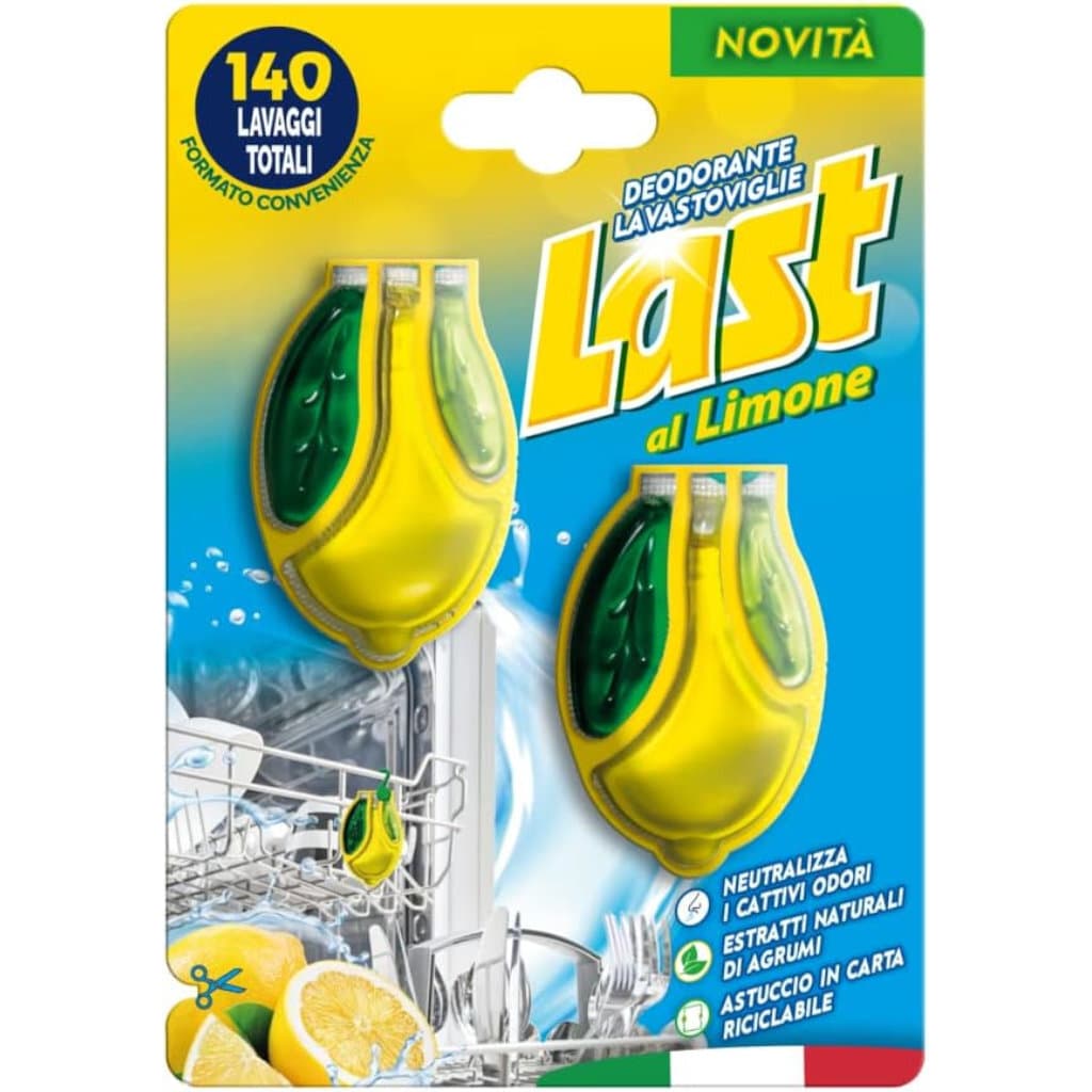 Last Deodorante Lavastoviglie – освежител за съдомиялна с аромат на лимон