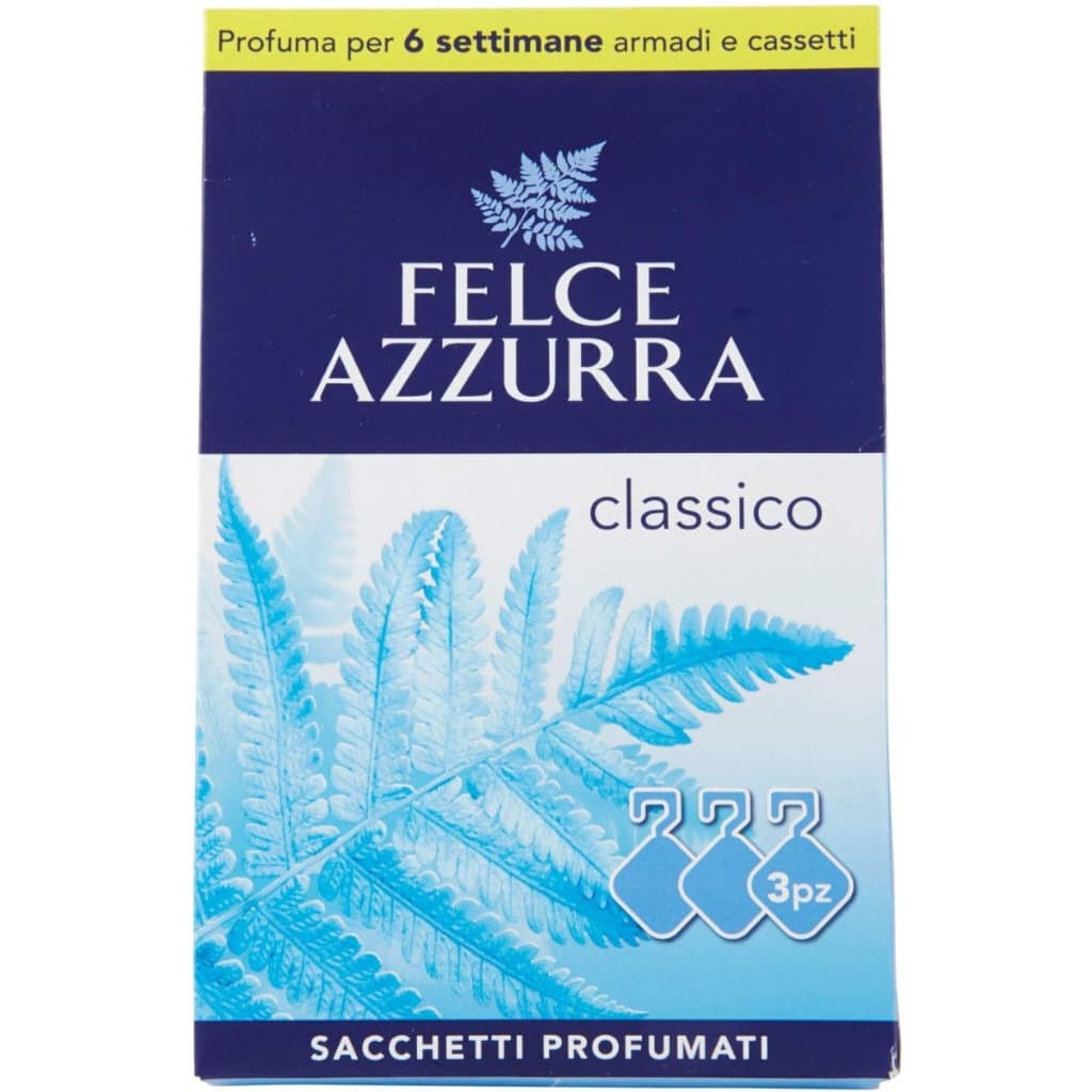 Felce Azzurra – Ароматизирани торбички "Classico" – Преден изглед на опаковката.