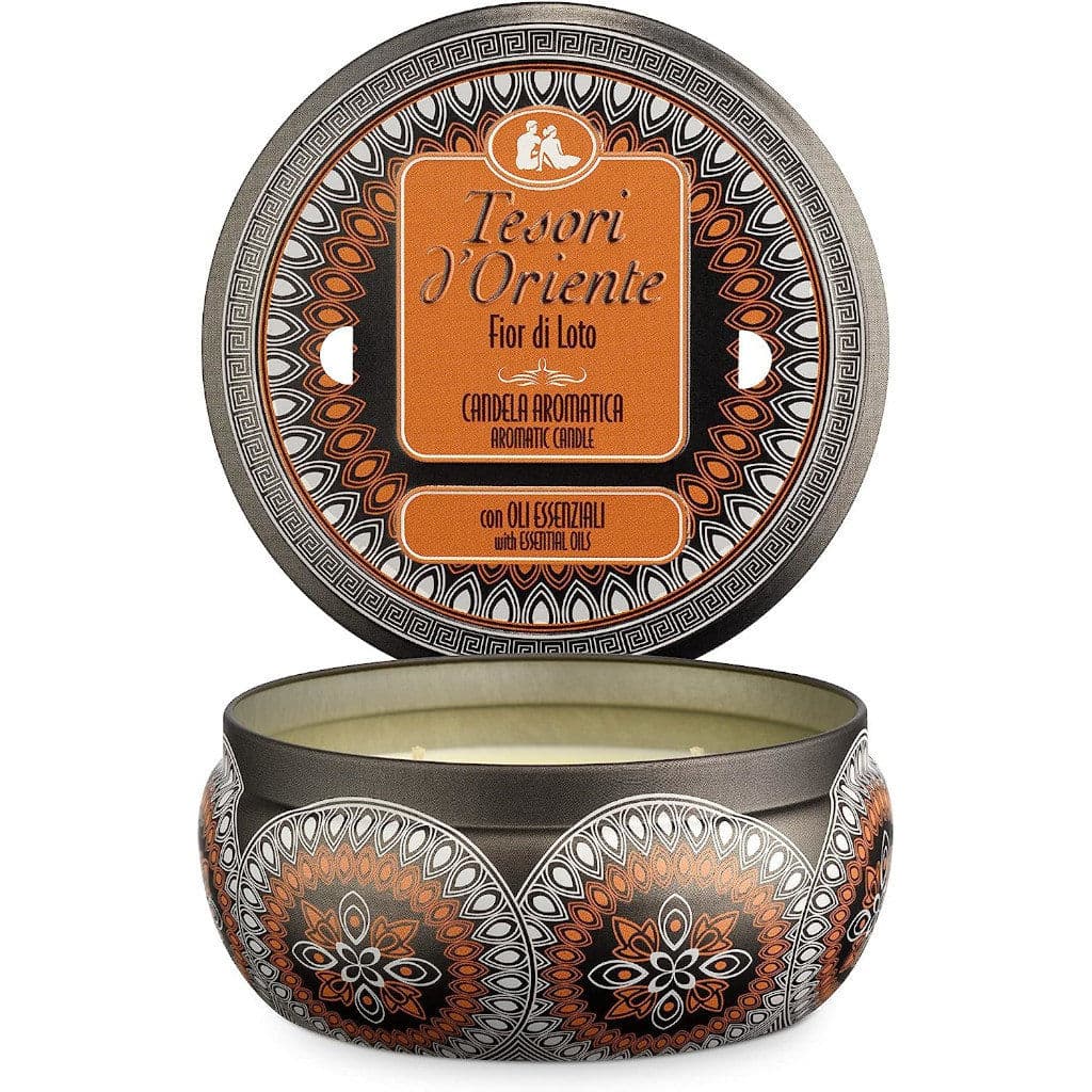 Опаковка на Tesori d'Oriente Candela Aromatica Fior di Loto.