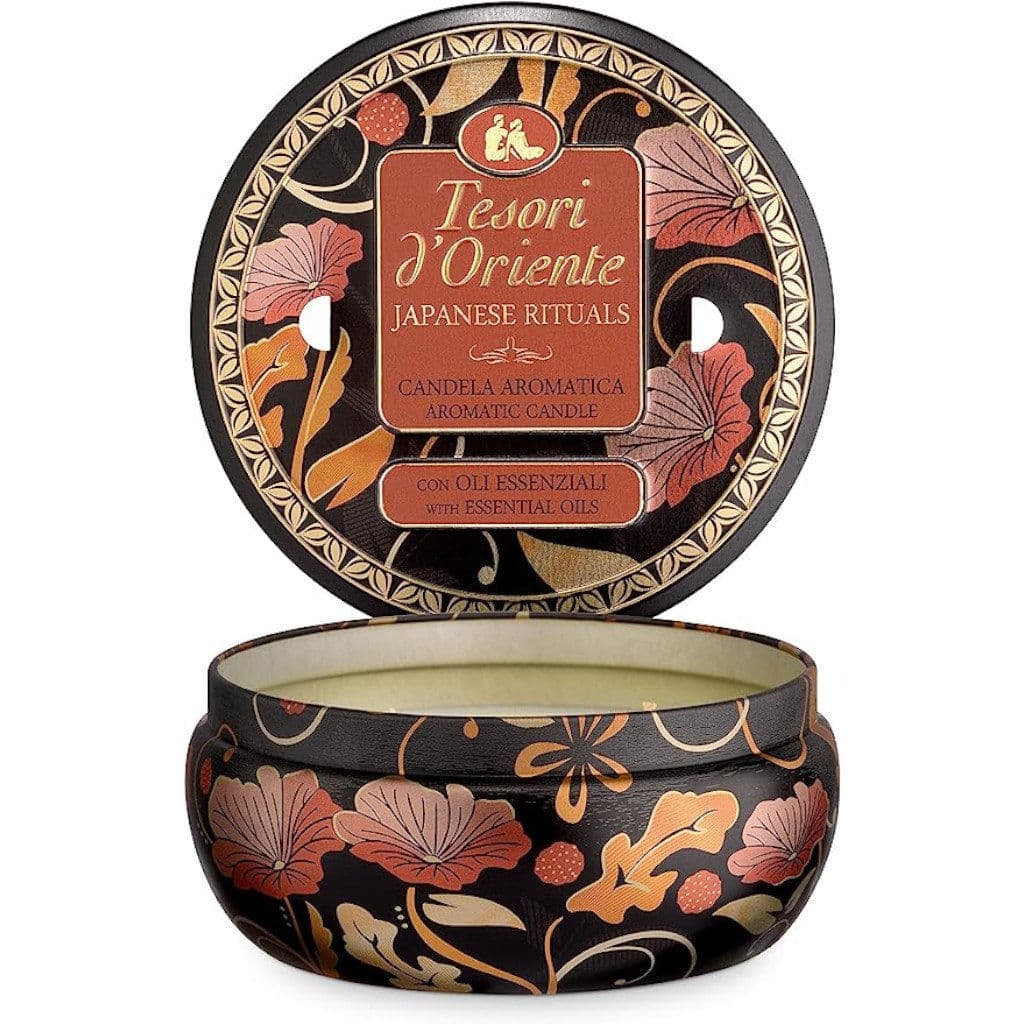 Опаковка на Tesori d'Oriente Candela Aromatica Japanese Spa.