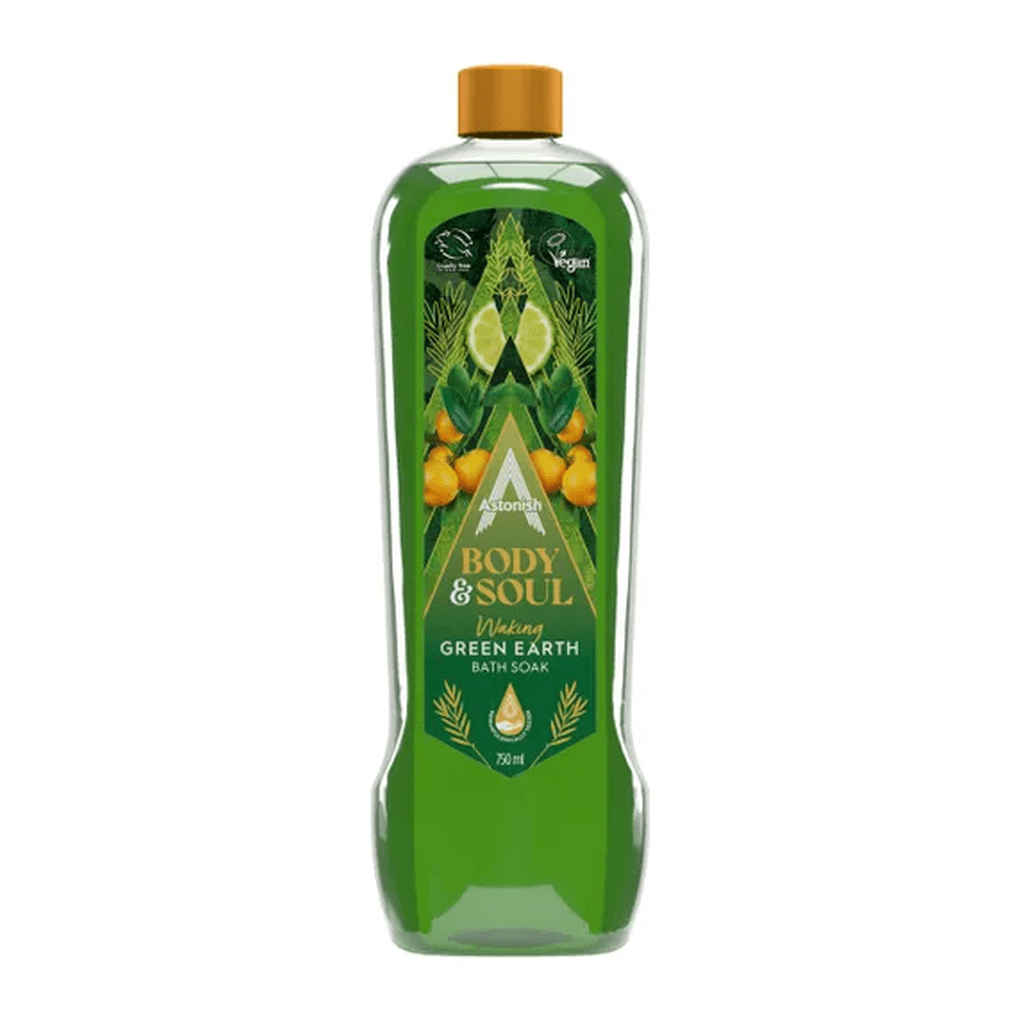 Astonish Body & Soul Waking Green Earth Bath Soak 750 мл
