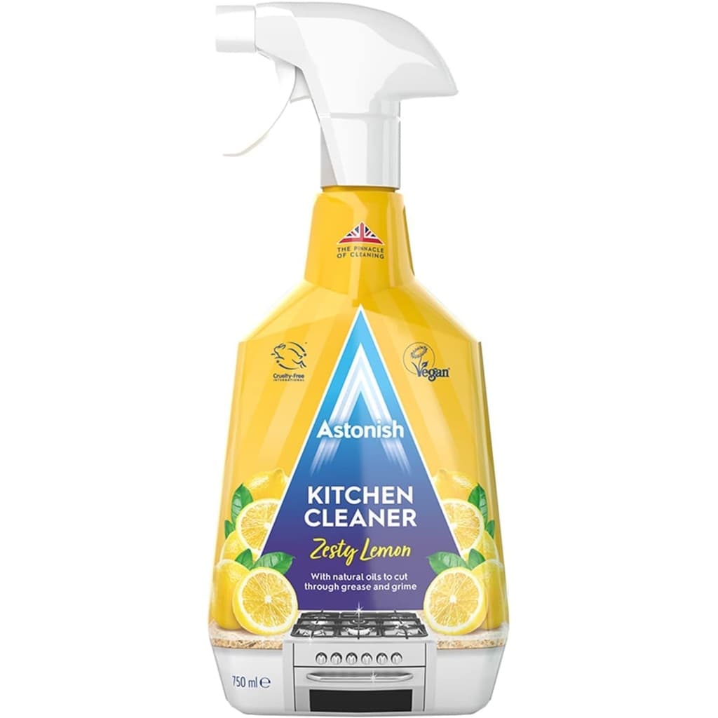 Astonish Kitchen Cleaner Zesty Lemon Спрей за кухня 750 мл