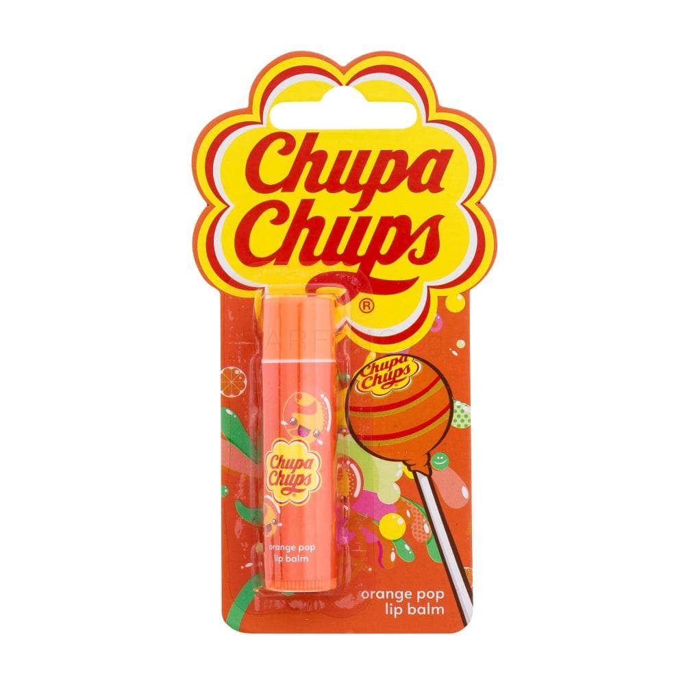 Chupa Chups Orange Pop Балсам за Устни Портокал– Опаковка отпред