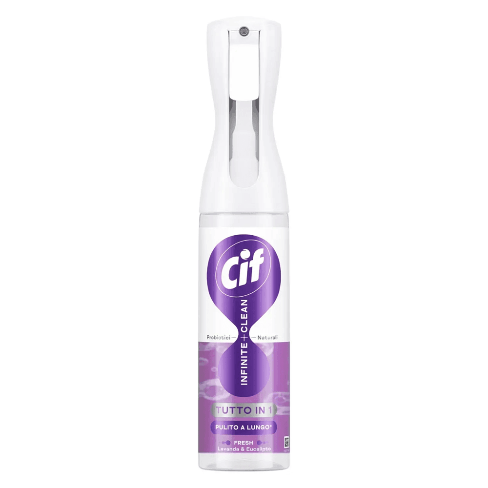 CIF Infinite+ Clean Lavender & Eucalyptus 280 ml – универсален пробиотичен спрей