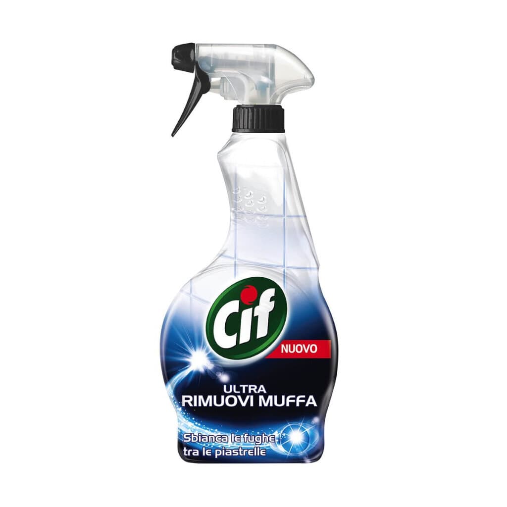 Опаковка на Cif Ultra Rimuovi Muffa Spray.