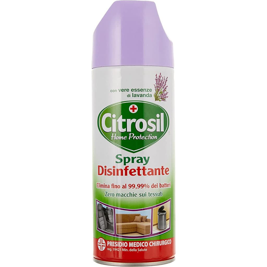 Citrosil Home Protection Spray Lavanda в опаковка, показваща предната страна с основна информация