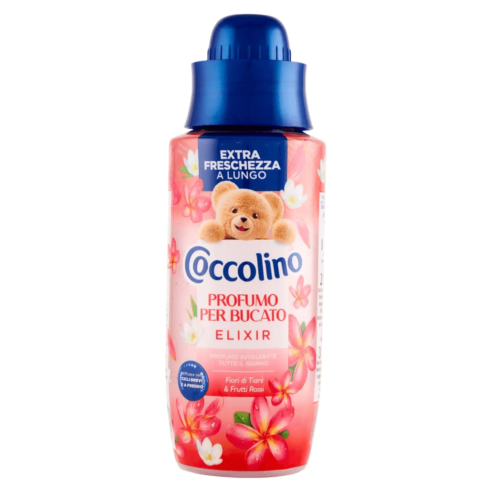 Coccolino Elixir Fiori di Tiarè & Frutti Rossi 342 мл – бутилка отпред