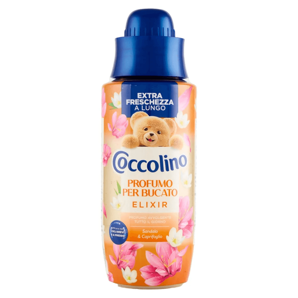 Coccolino Elixir Sandalo & Caprifoglio 342 мл – бутилка предна страна