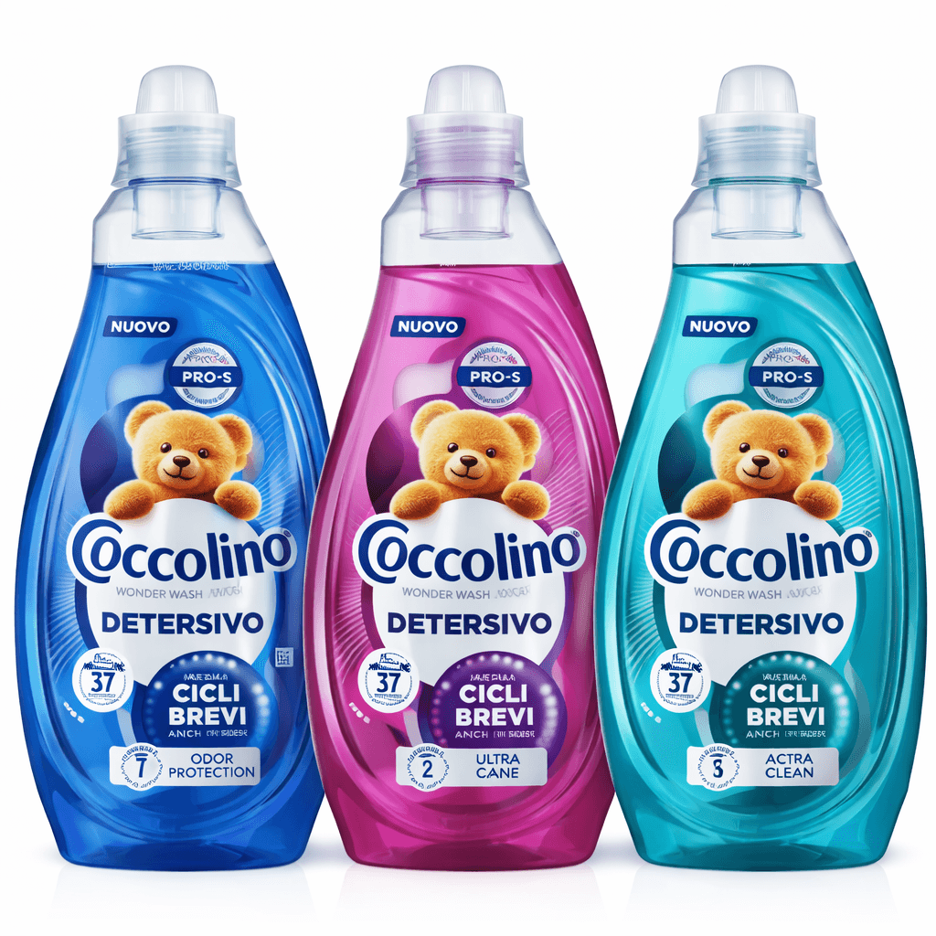 Coccolino Detersivo Cicli Brevi – серия течни перилни препарати