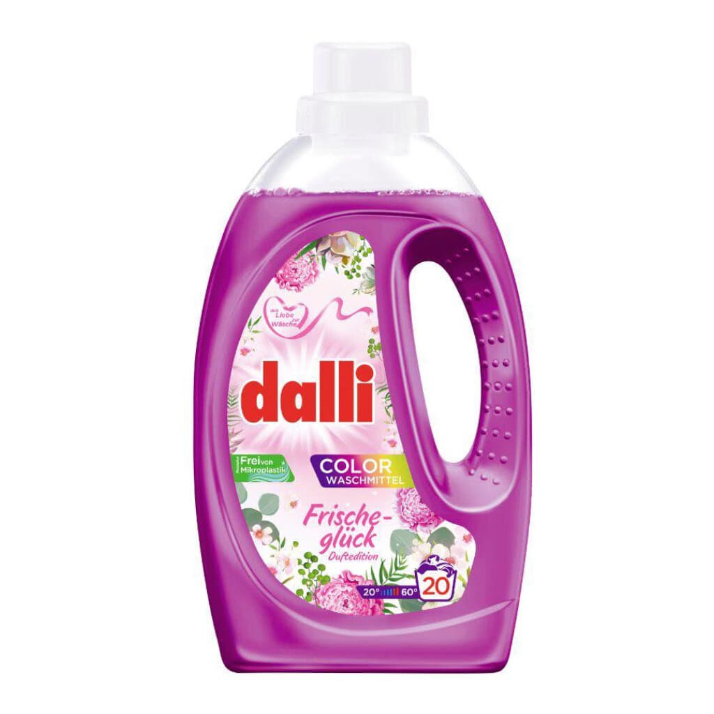 Опаковка на Dalli Duftedition Colorwaschmittel Flüssig.