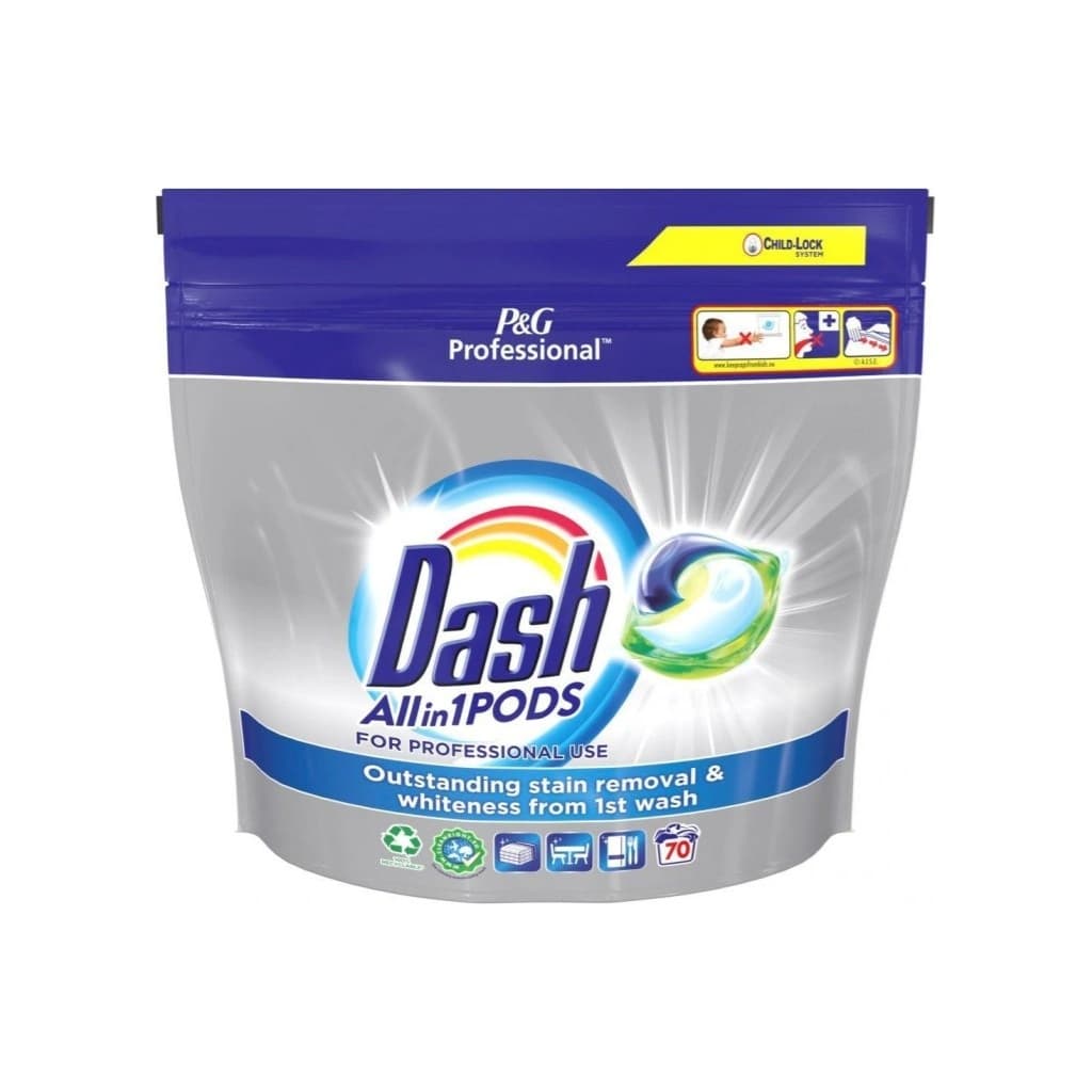 Dash All-in-1 PODS Professional капсули за пране 70 бр