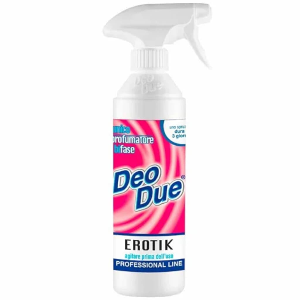 Deo Due Casa Profumatore Ambiente Erotik 500 ml – Предна страна на опаковката, показваща елегантния дизайн и обема на продукта."