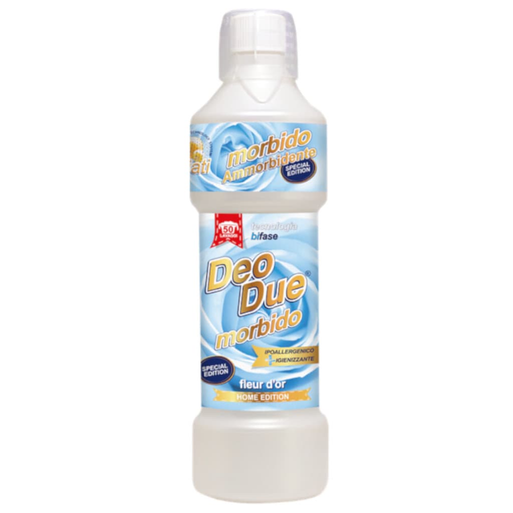 Deo Due Morbido Fleur d'Or – Омекотител с NanoCaps технология и дълготраен аромат.