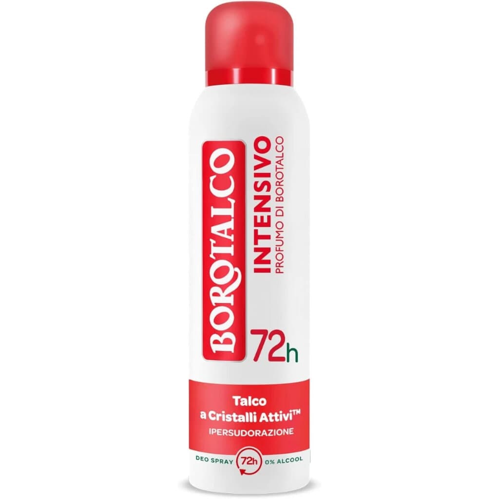 "Borotalco Intensivo Profumo di Borotalco Deo Spray 150 мл – Опаковка, предна страна"