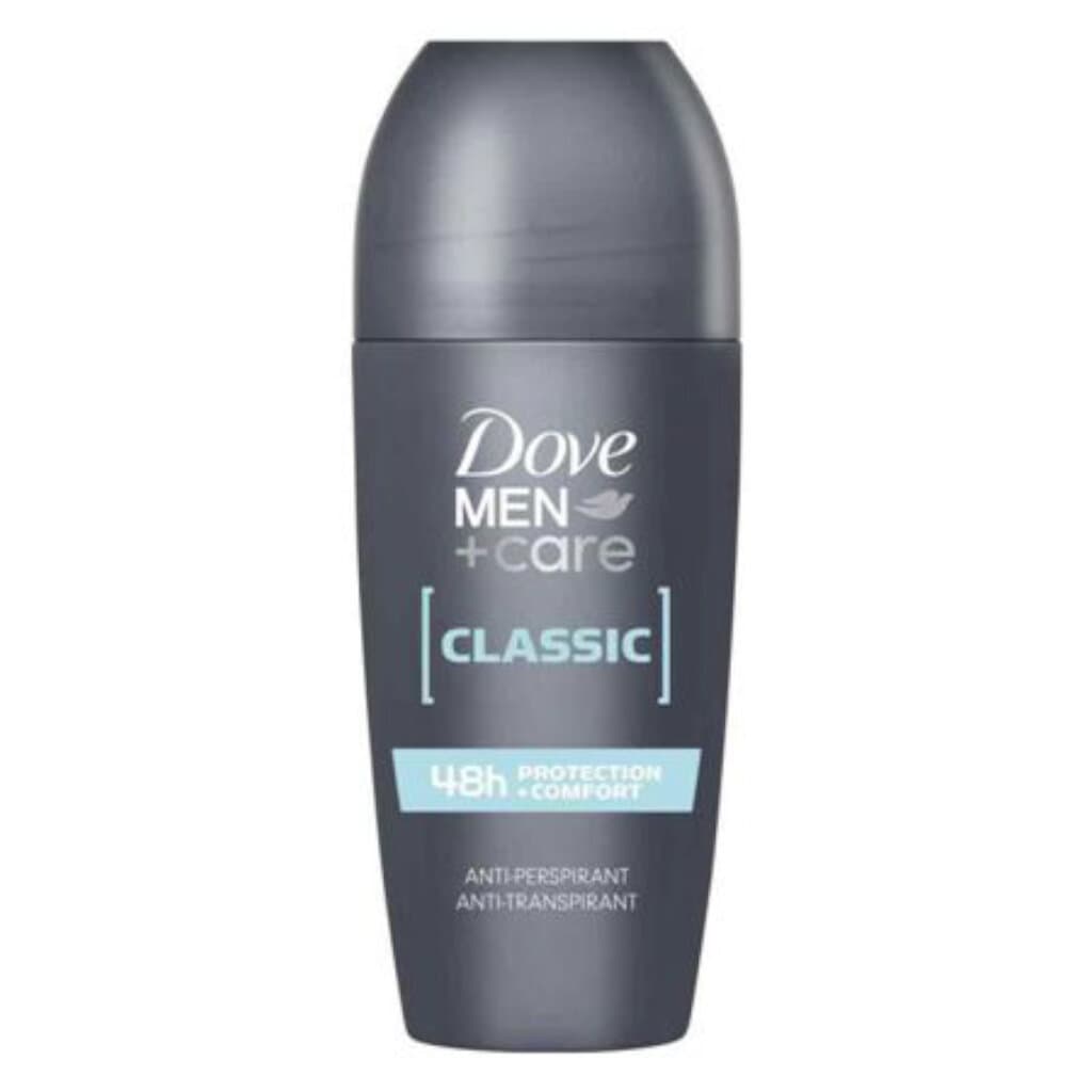 Dove Men+Care Classic Roll-On – опаковка с описание на продукта.