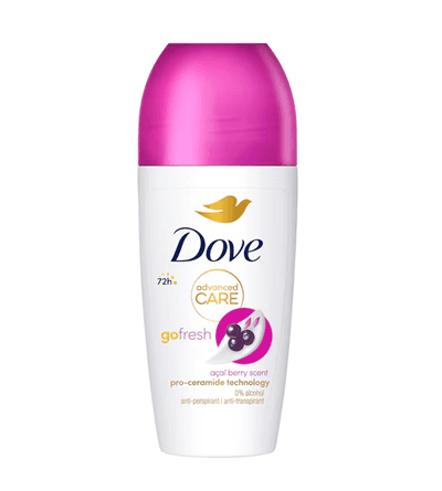 Dove Advanced Care Go Fresh Açai Roll-On – опаковка отпред