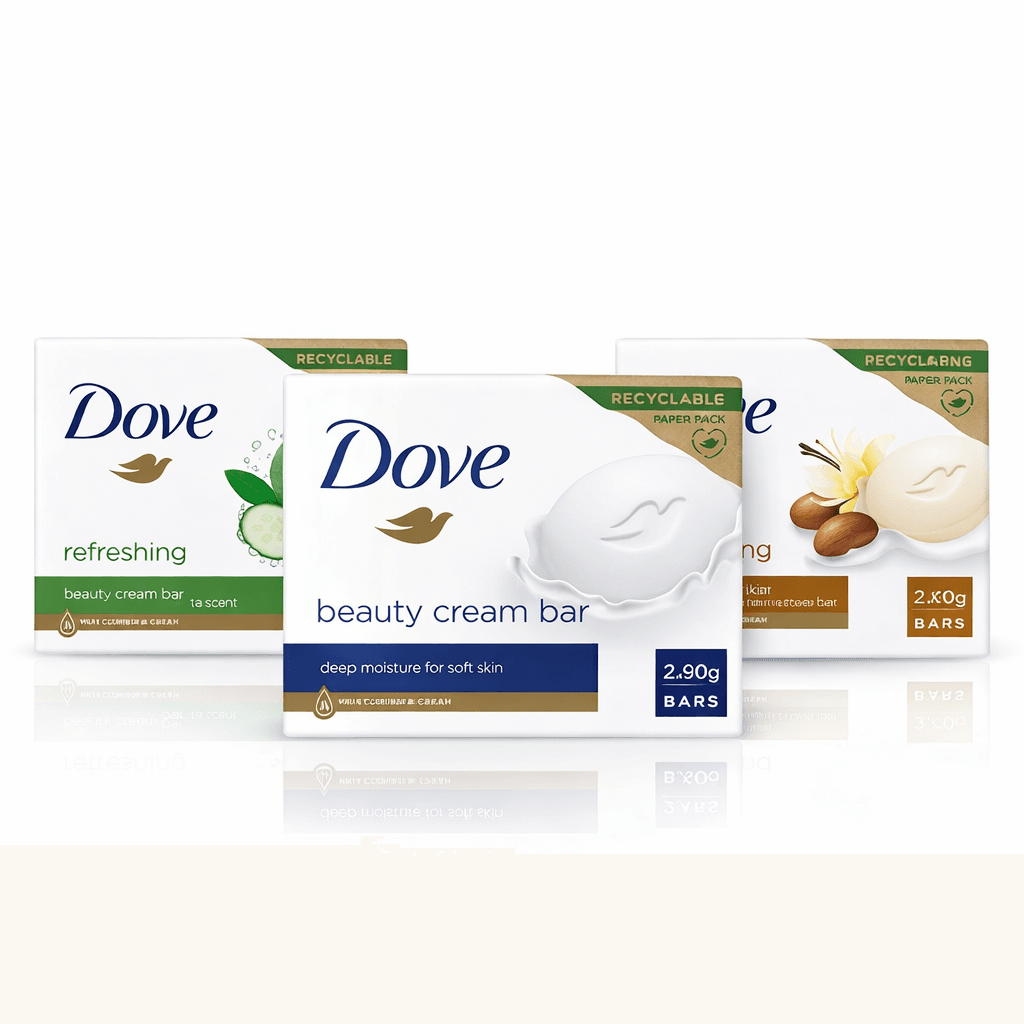 Dove Beauty Cream Bar – сери крем-сапуни с ¼ хидратиращ крем