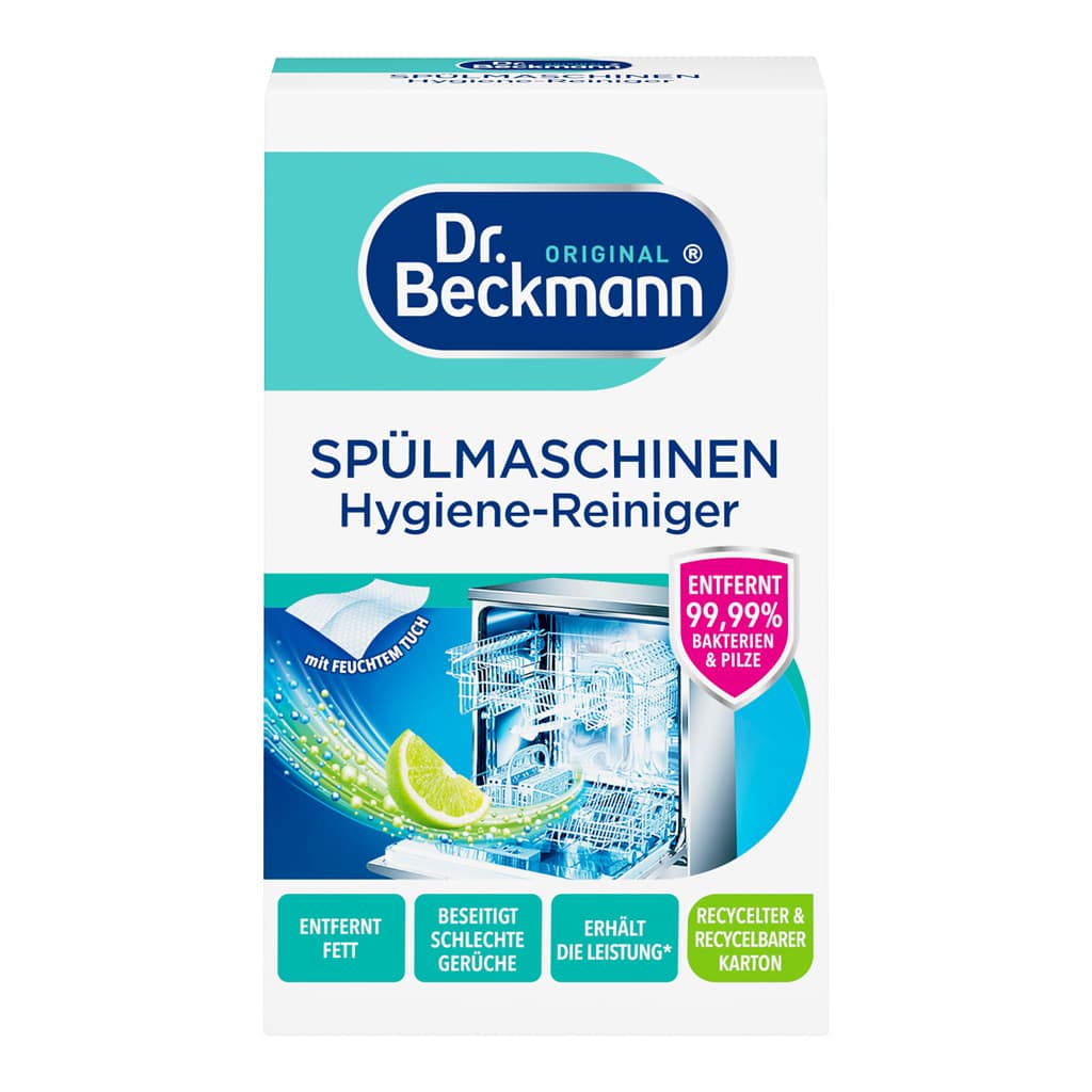 Dr. Beckmann Spülmaschinen Hygiene-Reiniger препарат за почистване и хигиенизиране на съдомиялна 75 г