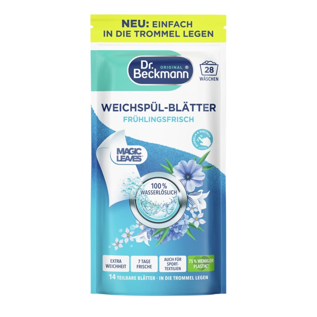 Dr. Beckmann Magic Leaves Листчета Омекотител Spring Fresh 28 пр