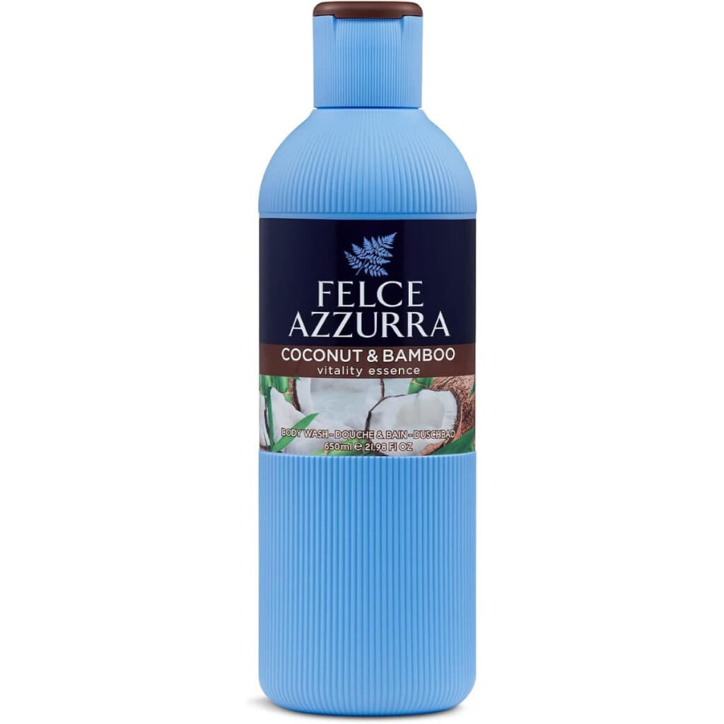 Felce Azzurra Bagnodoccia Cocco e Bamboo – Предна страна на опаковката"