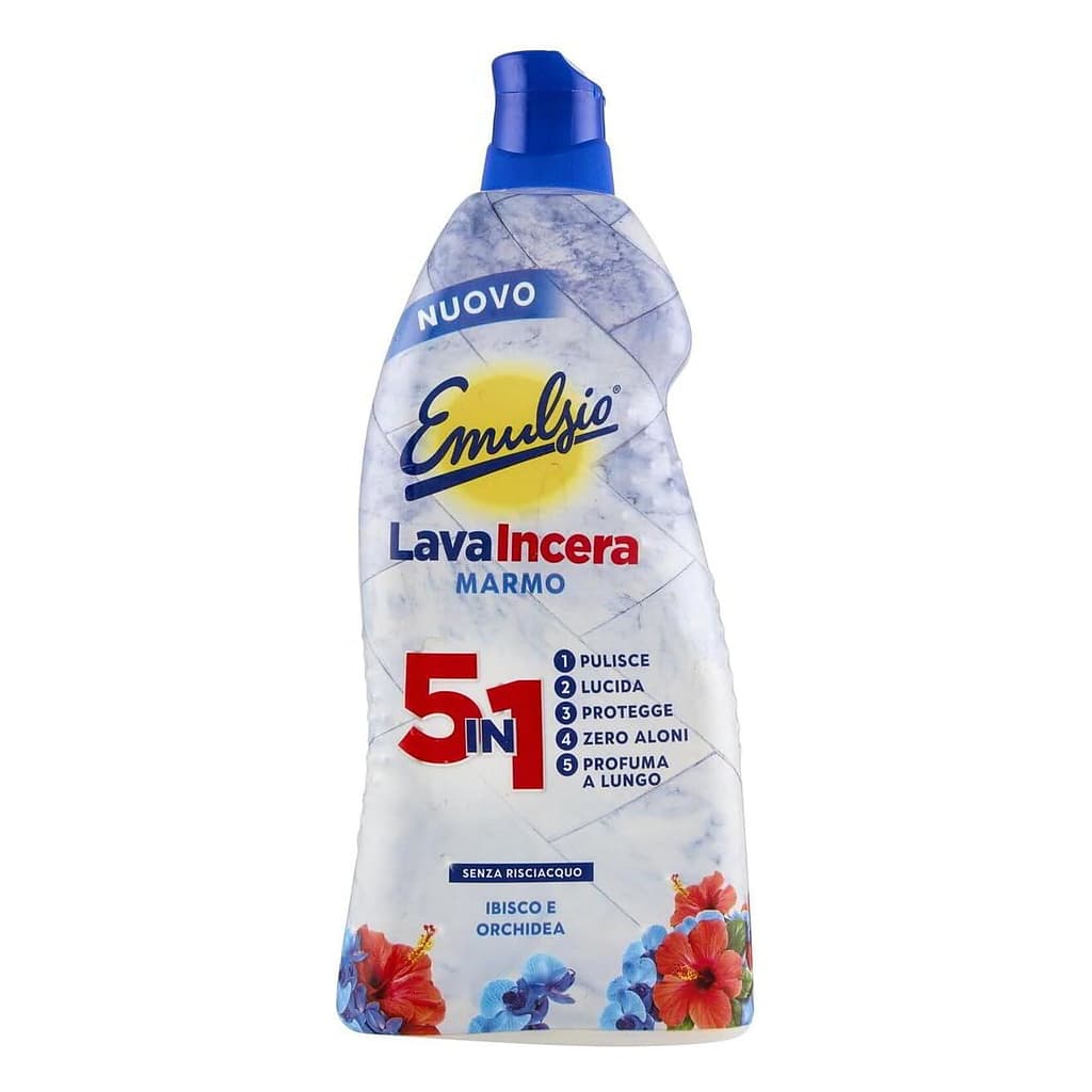 Emulsio Lavaincera Marmo 5 in 1 Ibisco e Orchidea препарат за мрамор и естествен камък 875 мл