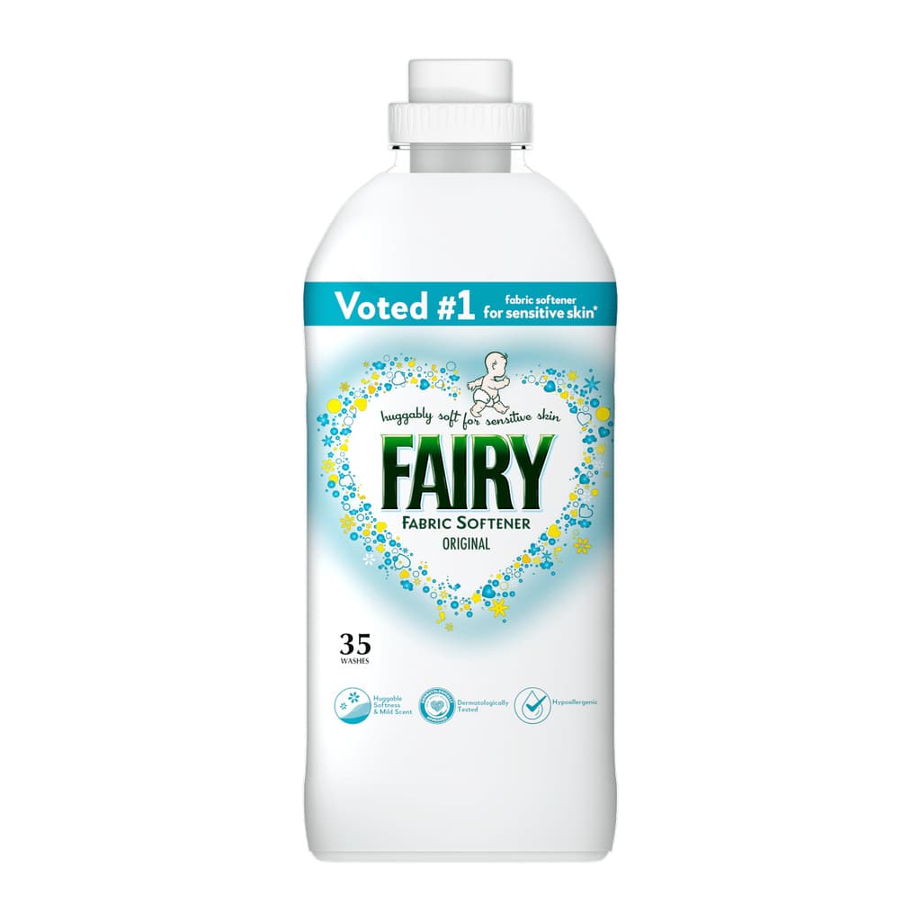 Fairy Original Fabric Conditioner хипоалергенен омекотител за чувствителна кожа 1,155 л за 35 пранета