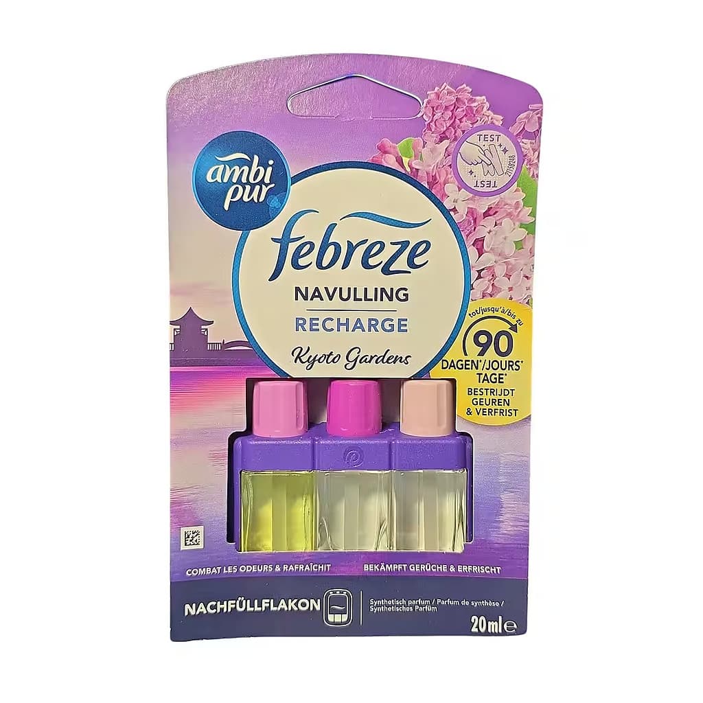 Febreze Ambi Pur 3Volution Kyoto Gardens пълнител за електрически ароматизатор 20 мл