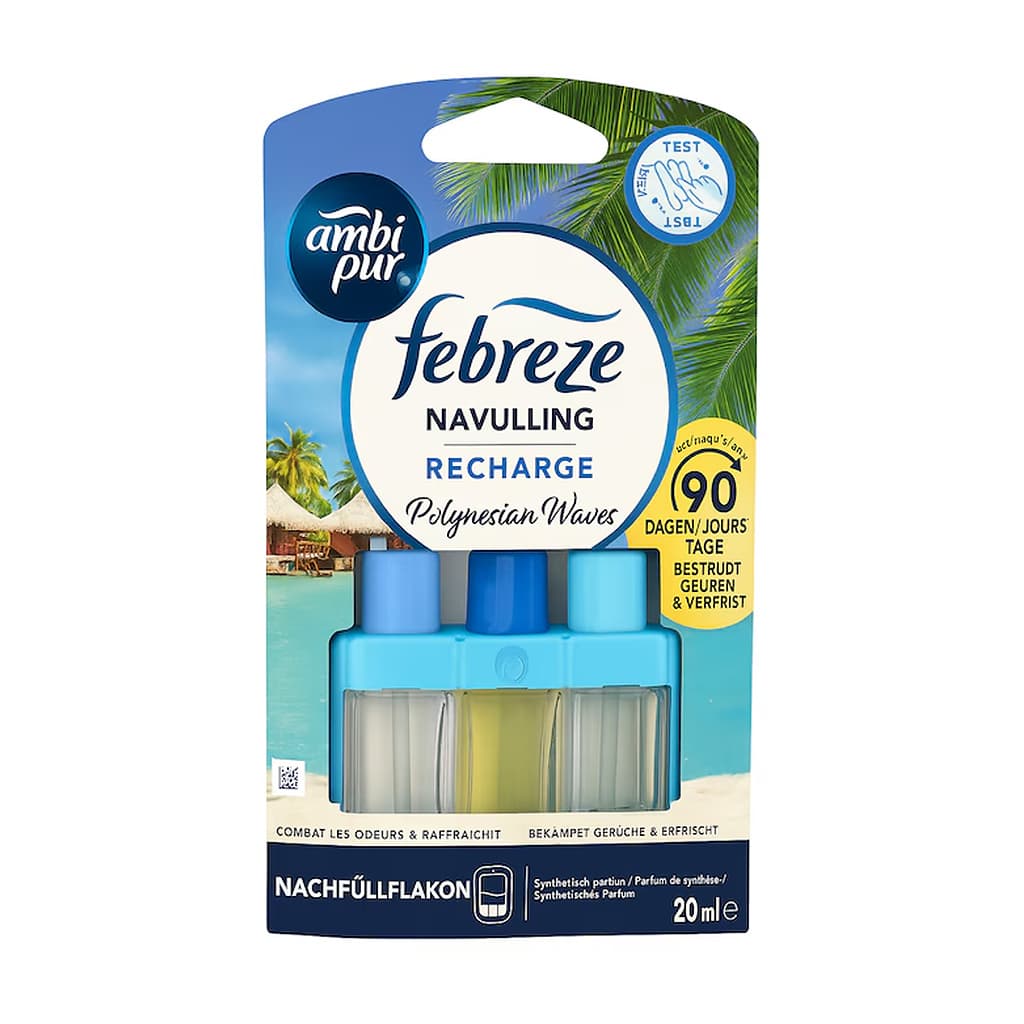 Febreze Ambi Pur 3Volution Polynesian Waves пълнител за електрически ароматизатор 20 мл