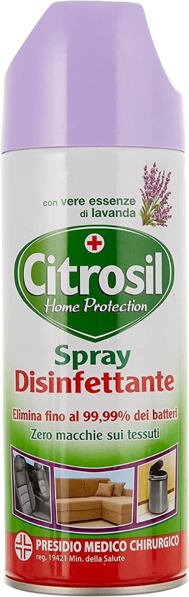 Citrosil Home Protection Spray в опаковка, показваща предната страна с основна информация.