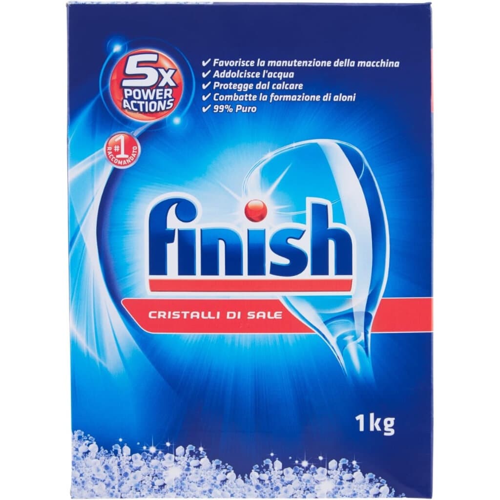 Finish Cristalli di Sale в опаковка, показваща предната страна с основна информация.