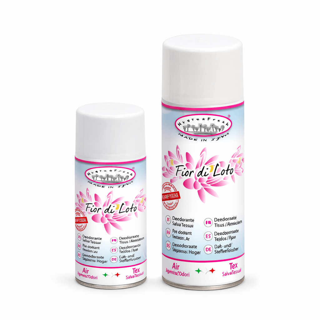 Deospray Fior di Loto спрей с дълготраен аромат на лотосов цвят във варианти от 150 или 400 мл