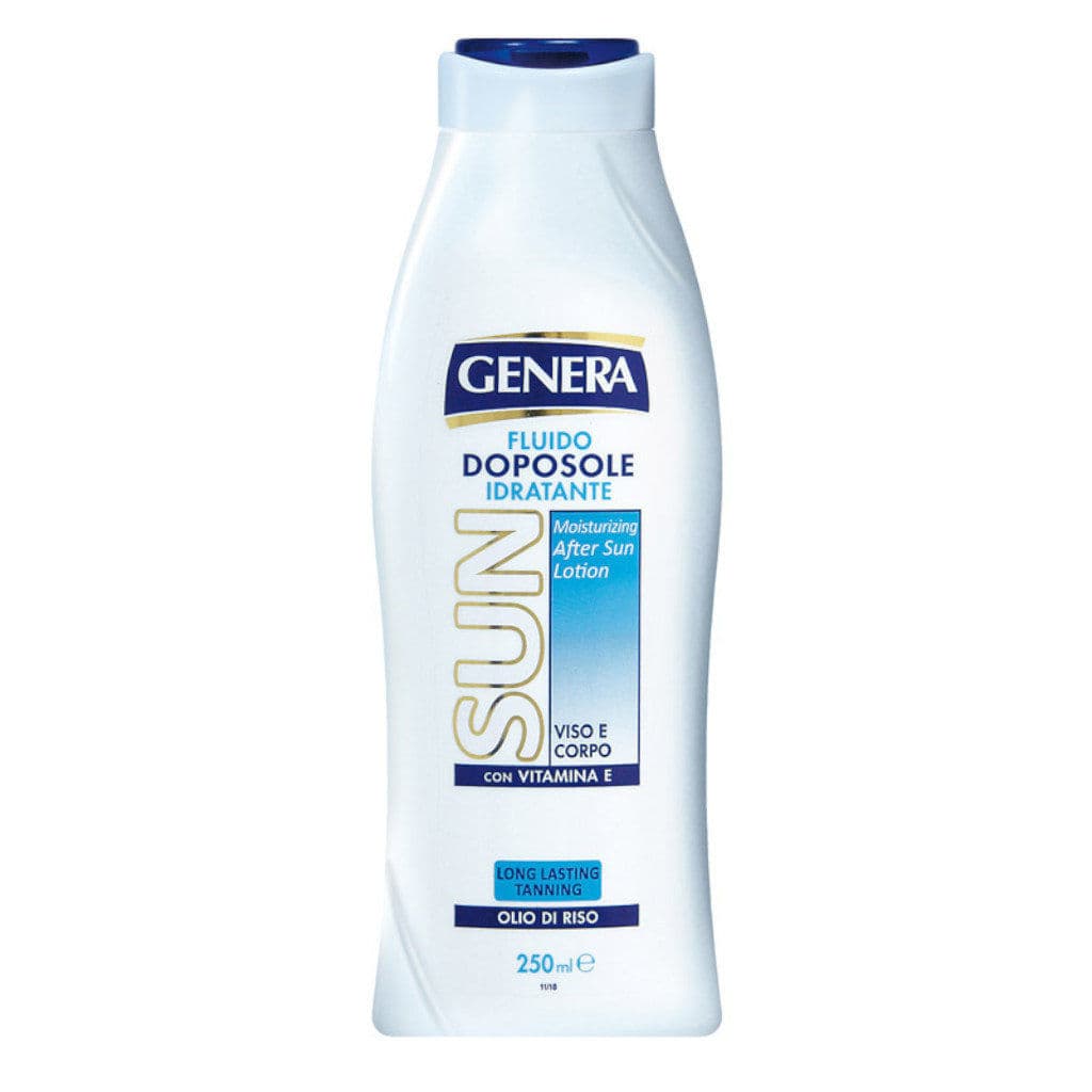 Опаковка на Genera Moisturizing After Sun Lotion 250 ml.