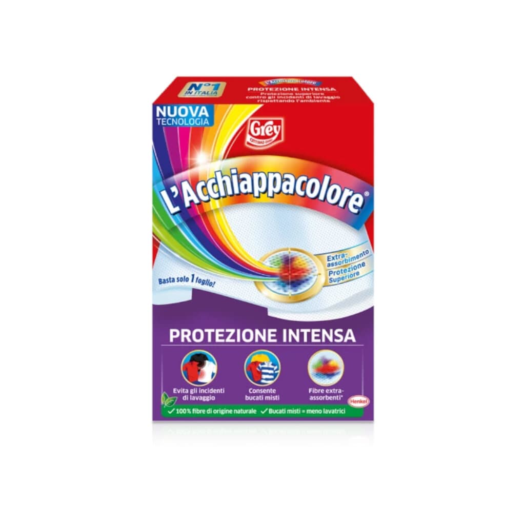 L'Acchiappacolore Protezione Intensa – защита за дрехи от нежелано оцветяване при пране