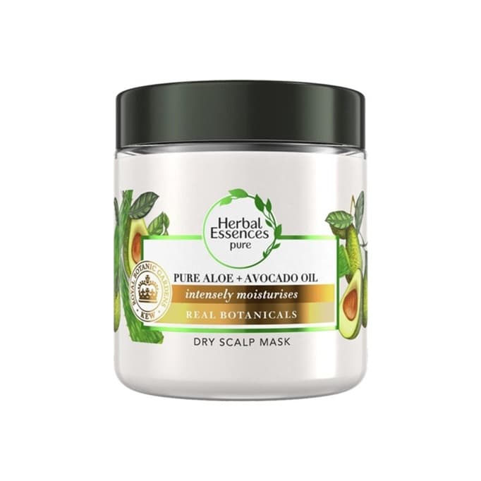 Herbal Essences Pure Aloe + Avocado Oil Dry Scalp Mask маска за сух скалп и коса 250 мл