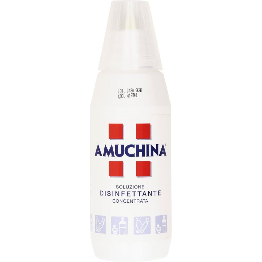 Хигиенизиращ Разтвор за Плодове/Зеленчуци Amuchina 500 мл