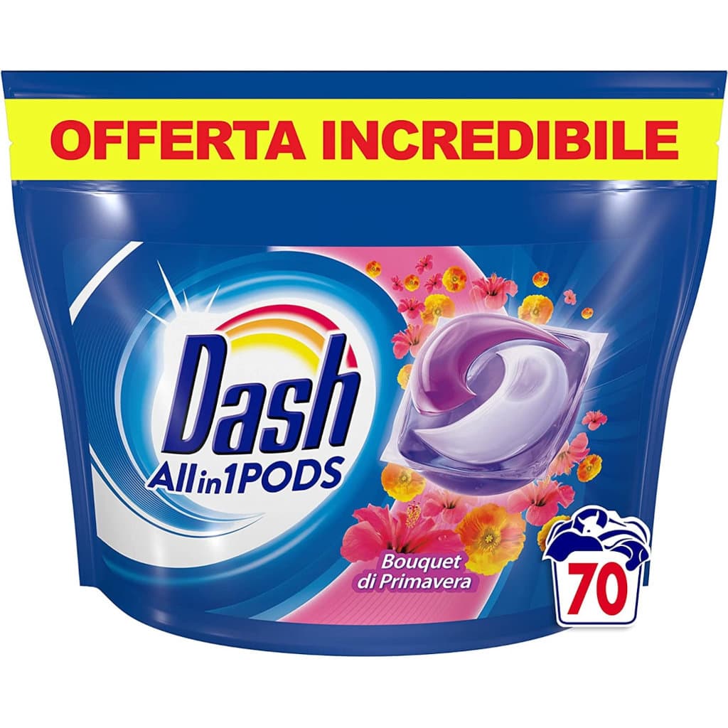 Капсули за пране Dash PODS Lenor Примавера 70 бр