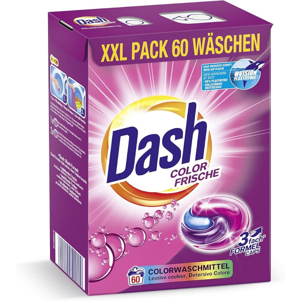 Опаковка на Dash Color Frische 3in1 Caps.