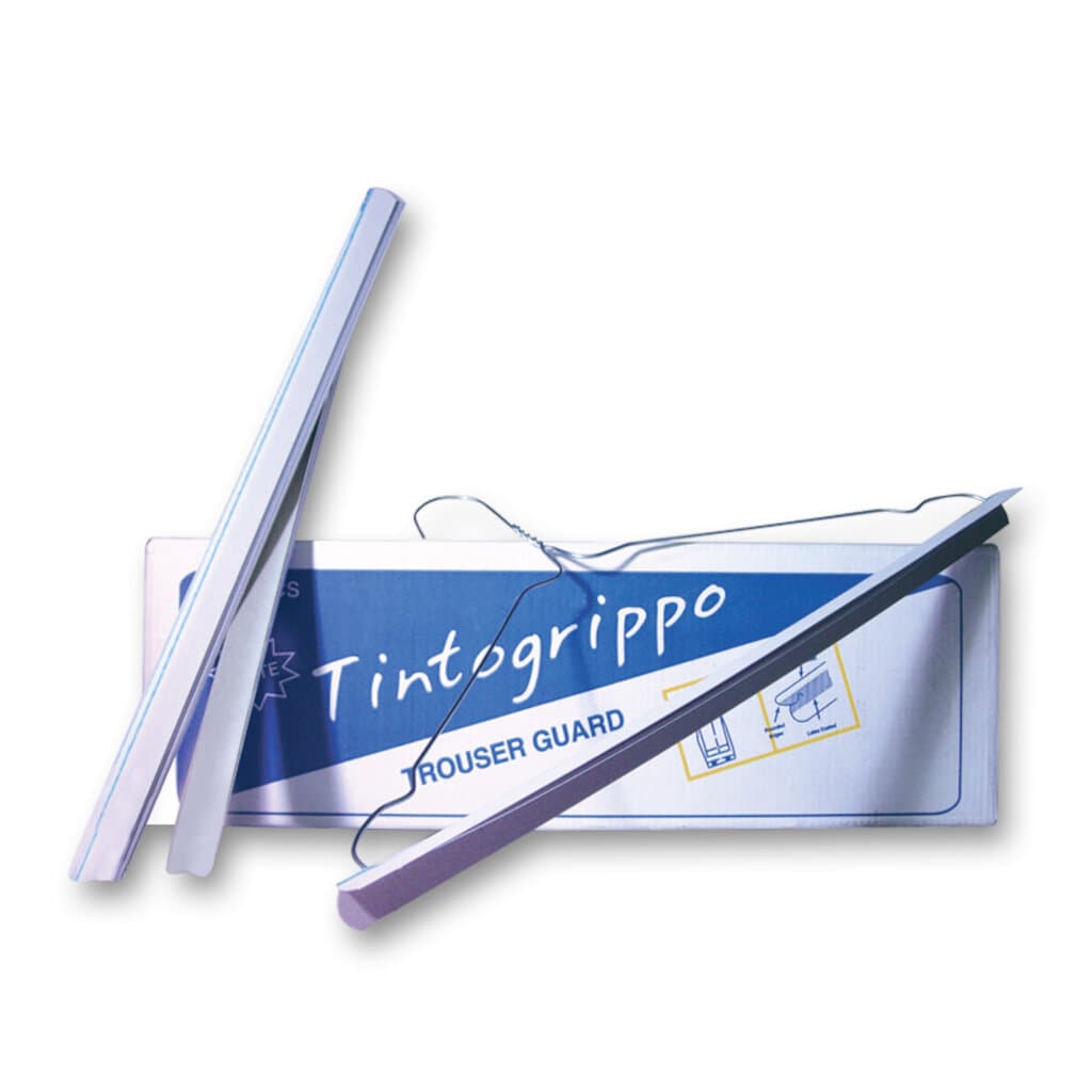 Tintogrippo 2000 Trouser Guards в опаковка, протектори за панталони против плъзгане и гънки.