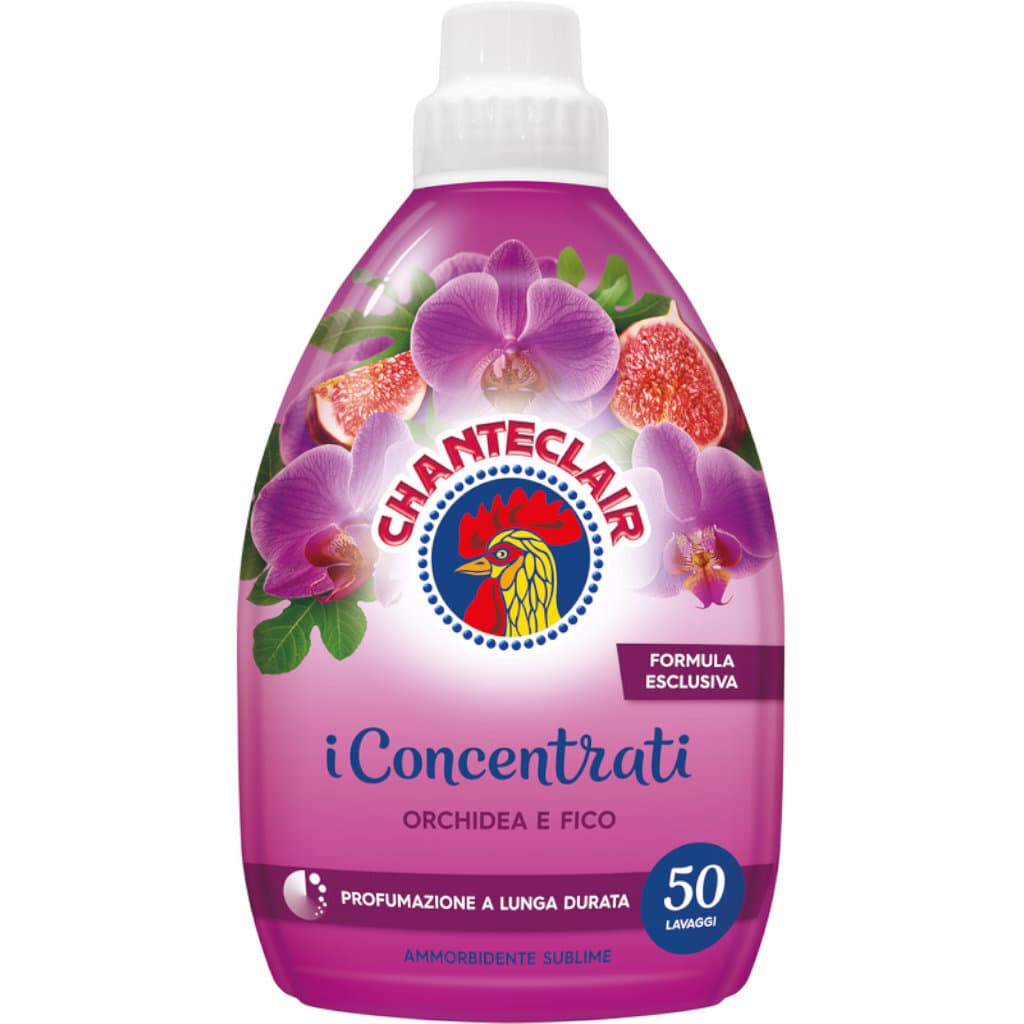 Chanteclair Ammorbidente I Concentrati Orchidea e Fico в опаковка, показваща предната страна с основна информация.