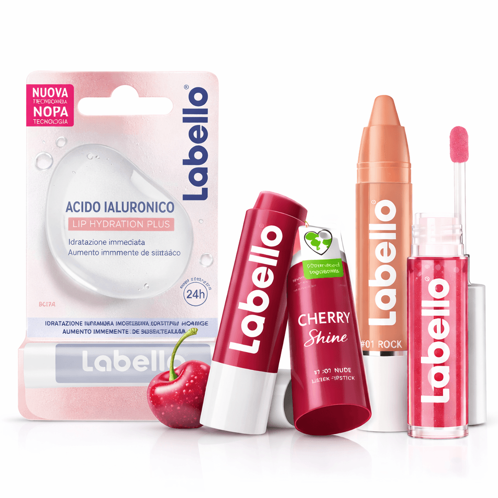 Labello – гама продукти за грижа за устните, балсам, гланц и червила от Италия