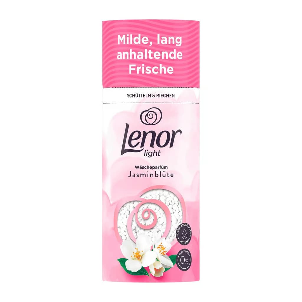 Lenor dremy jasmine ароматни перли за мека и дълготрайна свежест без оцветители