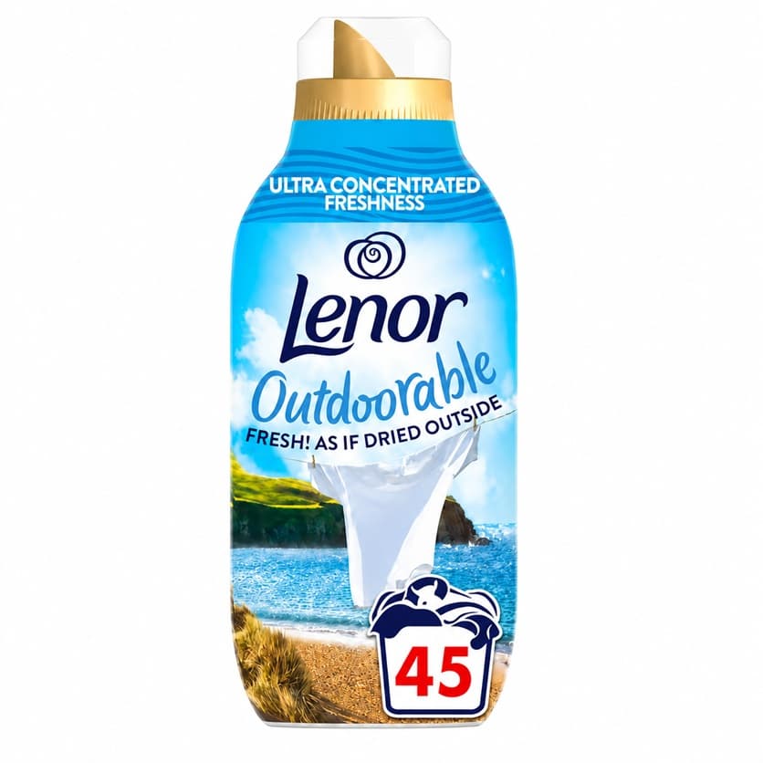 Lenor Outdoorable Seabreeze Stroll ултраконцентриран омекотител с морска свежест 630 мл за 45 пранета