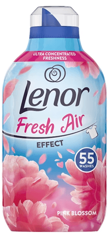 Lenor Fresh Air Pink Blossom – бутилка за 55 пранета