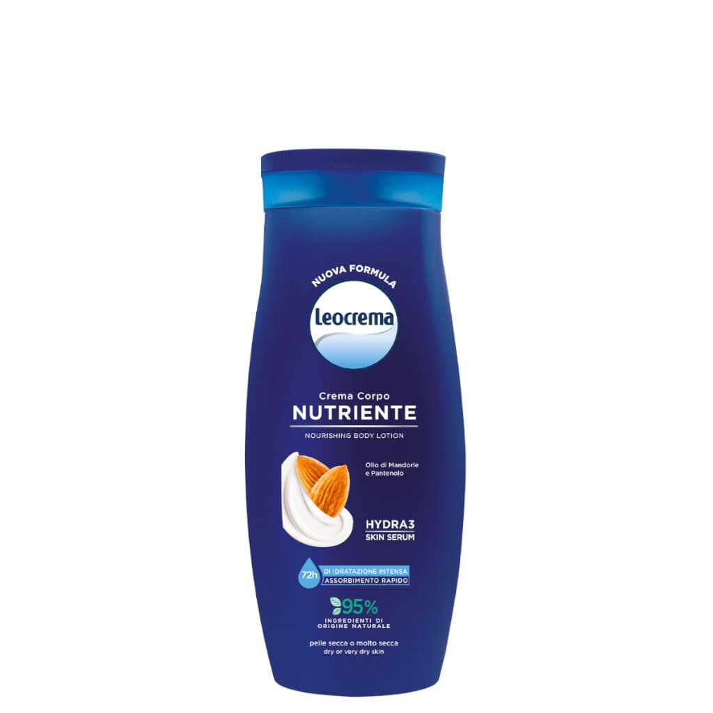 Опаковка на Leocrema Crema Corpo Nutriente (250ml).