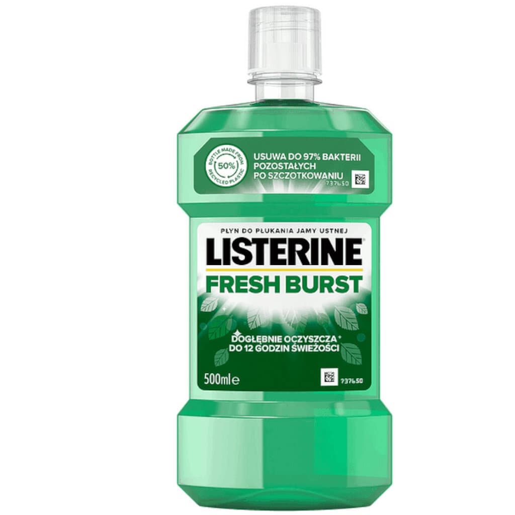 Listerine Вода за уста Listerine Мента 500 мл