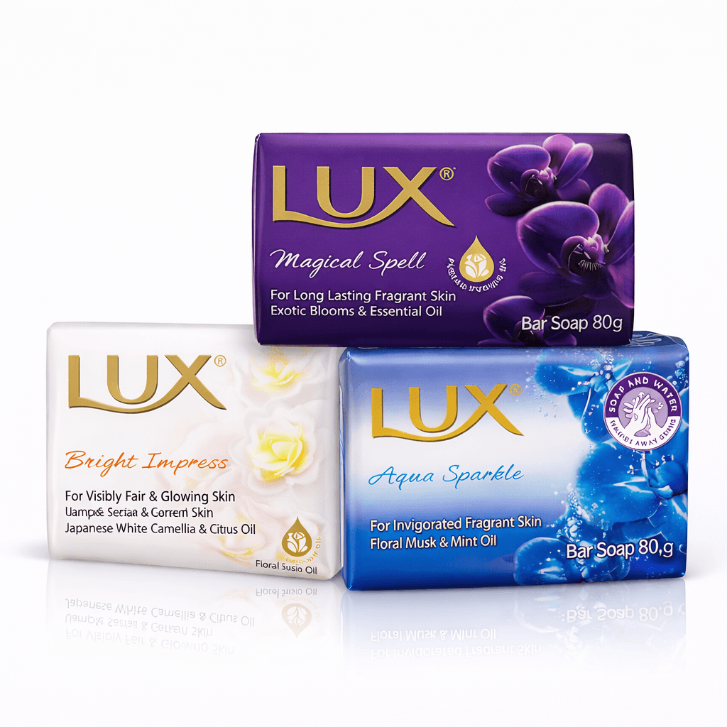 Изберете своя любим аромат от LUX Beauty Bar и превърнете всяко измиване в малък момент на лукс и удоволствие.
