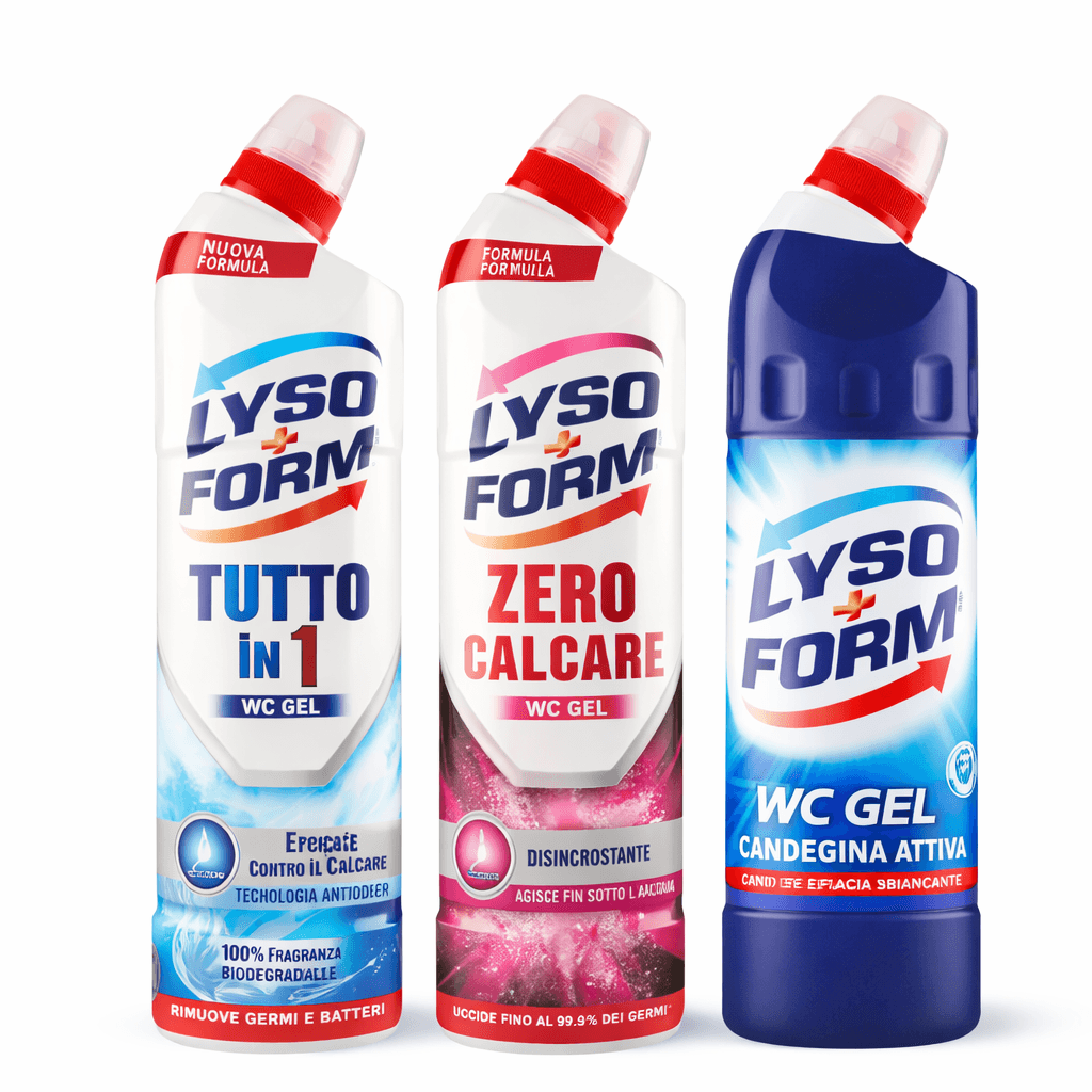 Lysoform WC Gel – италиански хигиенизиращи тоалетни гелове- избор