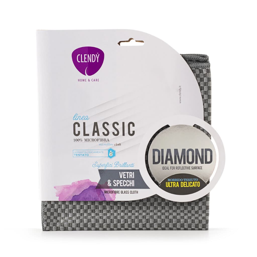 "Clendy Panno Microfibra Classic Diamond 36x38 см – Опаковка, предна страна"